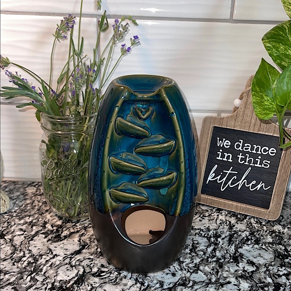 Ceramic Waterfall Incense Burner